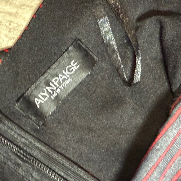 Alyn Paige New York‎ Dress Women's Halter Neck Striped Fit & Flare Party - Picture 4 of 4